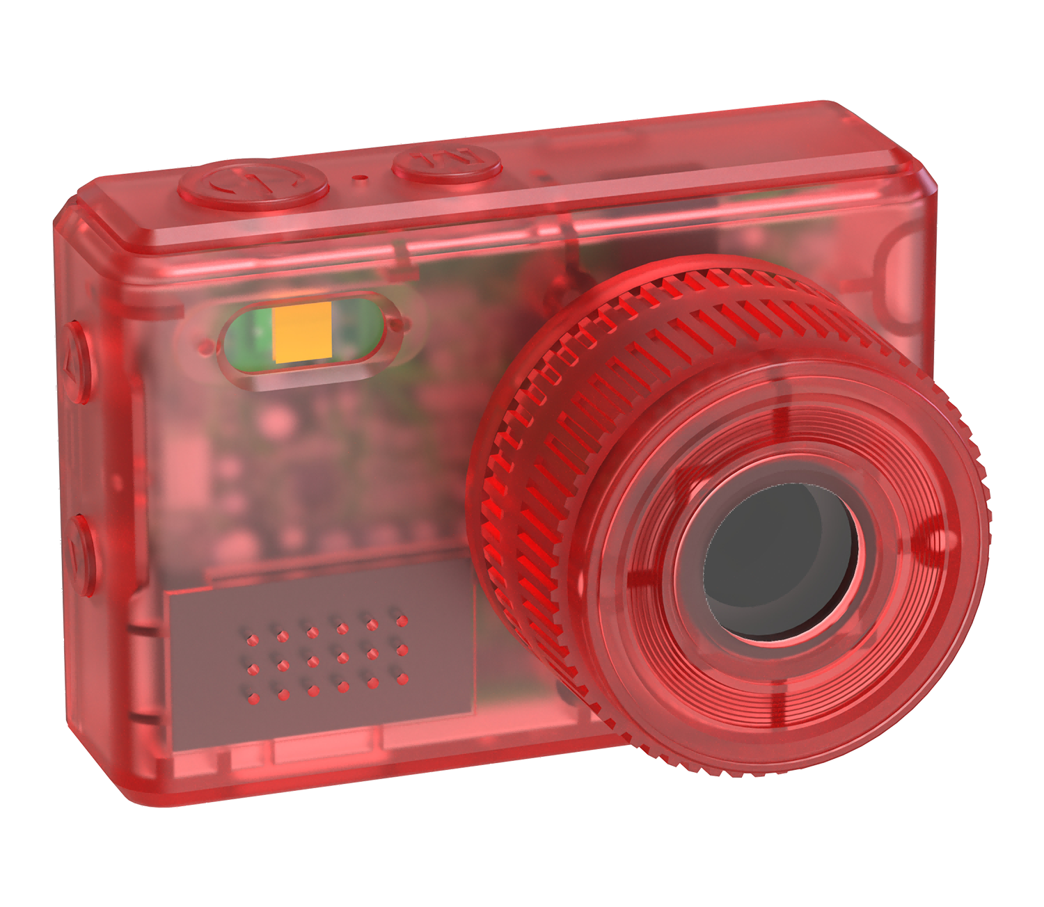 DC22T Transparent Mini Camera | 1080P Pocket Video Recorder | 0.96