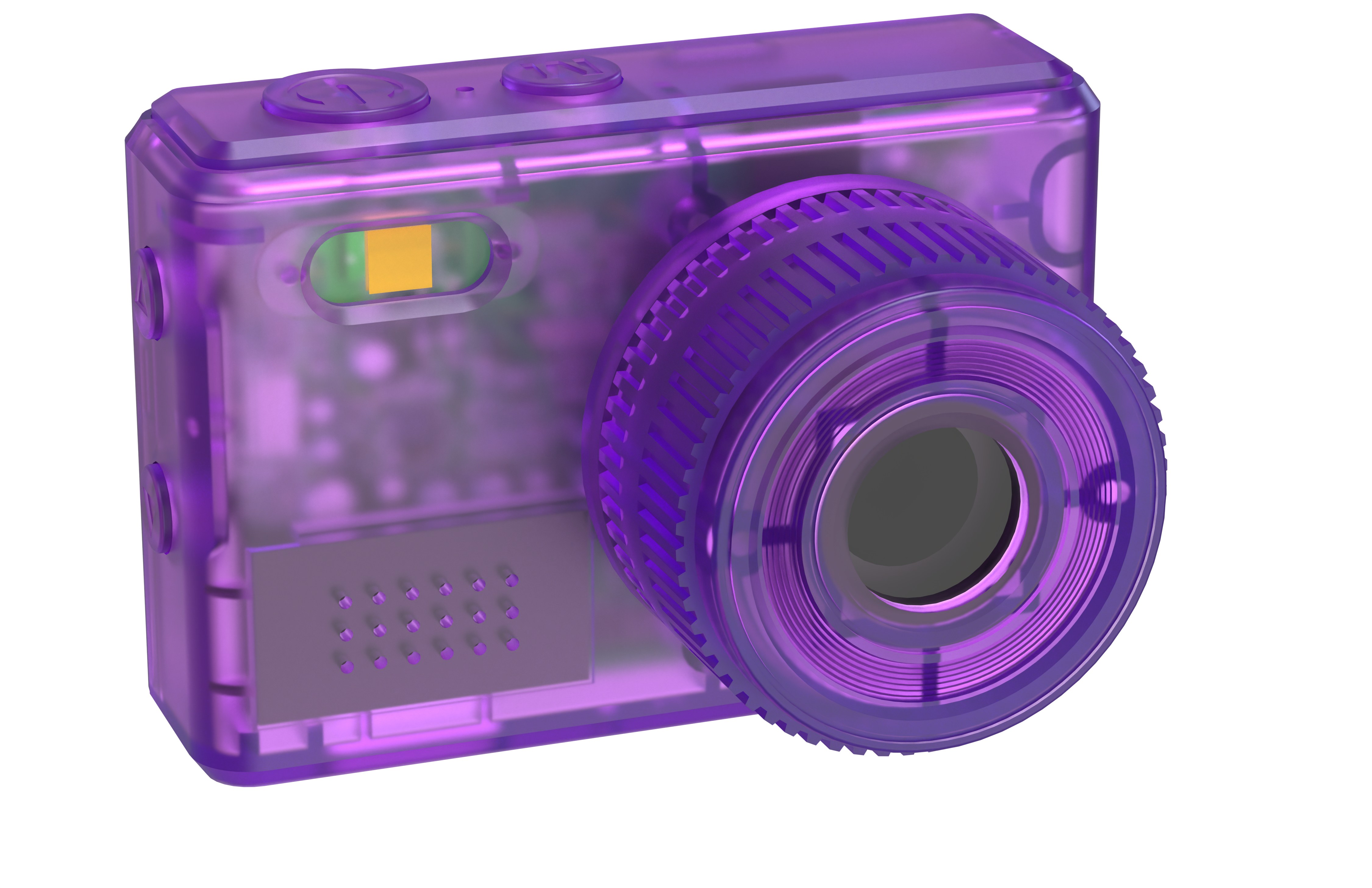 DC22T Transparent Mini Camera | 1080P Pocket Video Recorder | 0.96