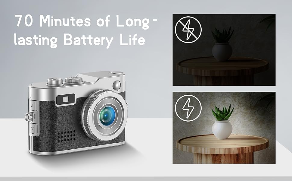 Retro Mini Camera DC26_ Compact Style Meets Modern Functionality _ SPRITE