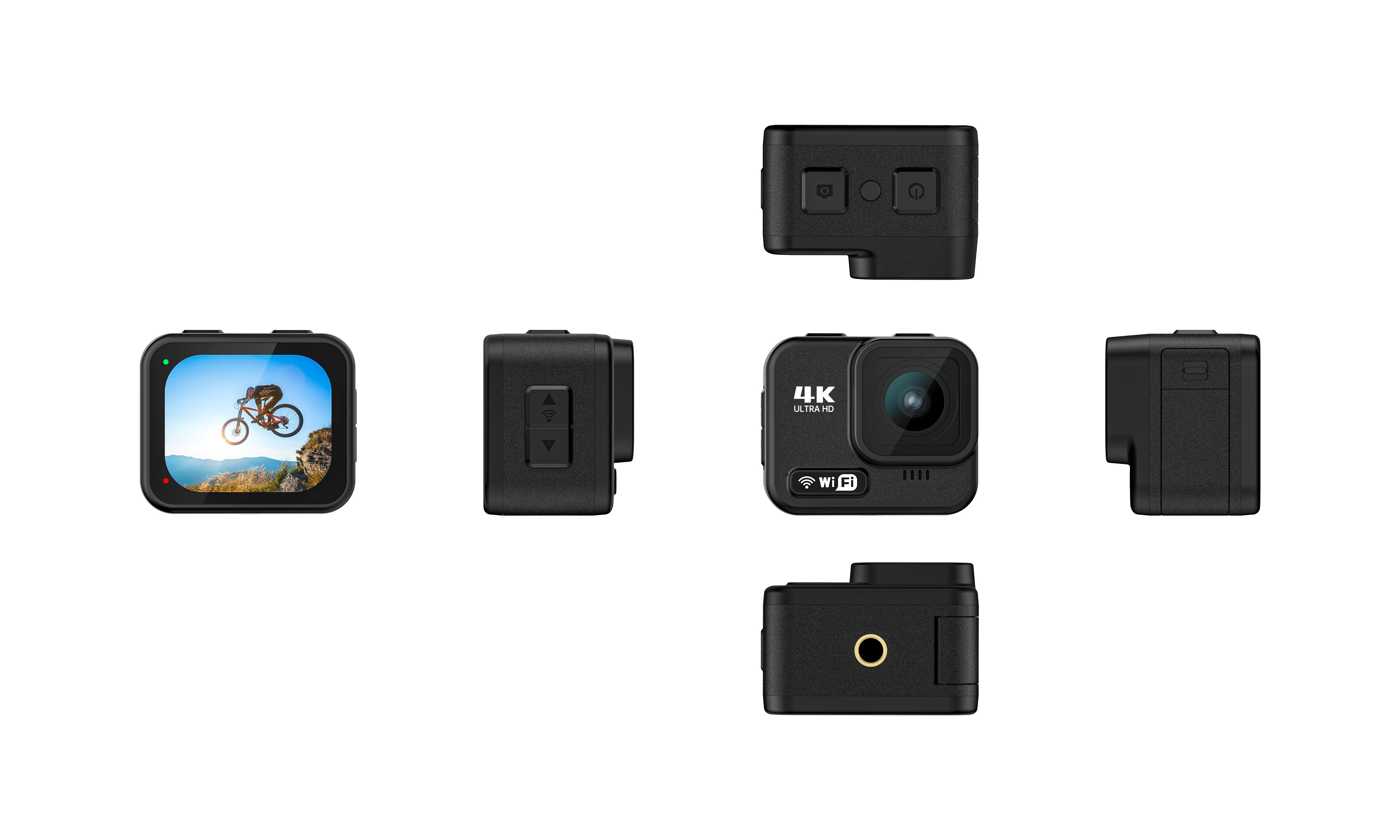 Mini 4K Action Camera B08 Body Waterproof 21M - Detail 9