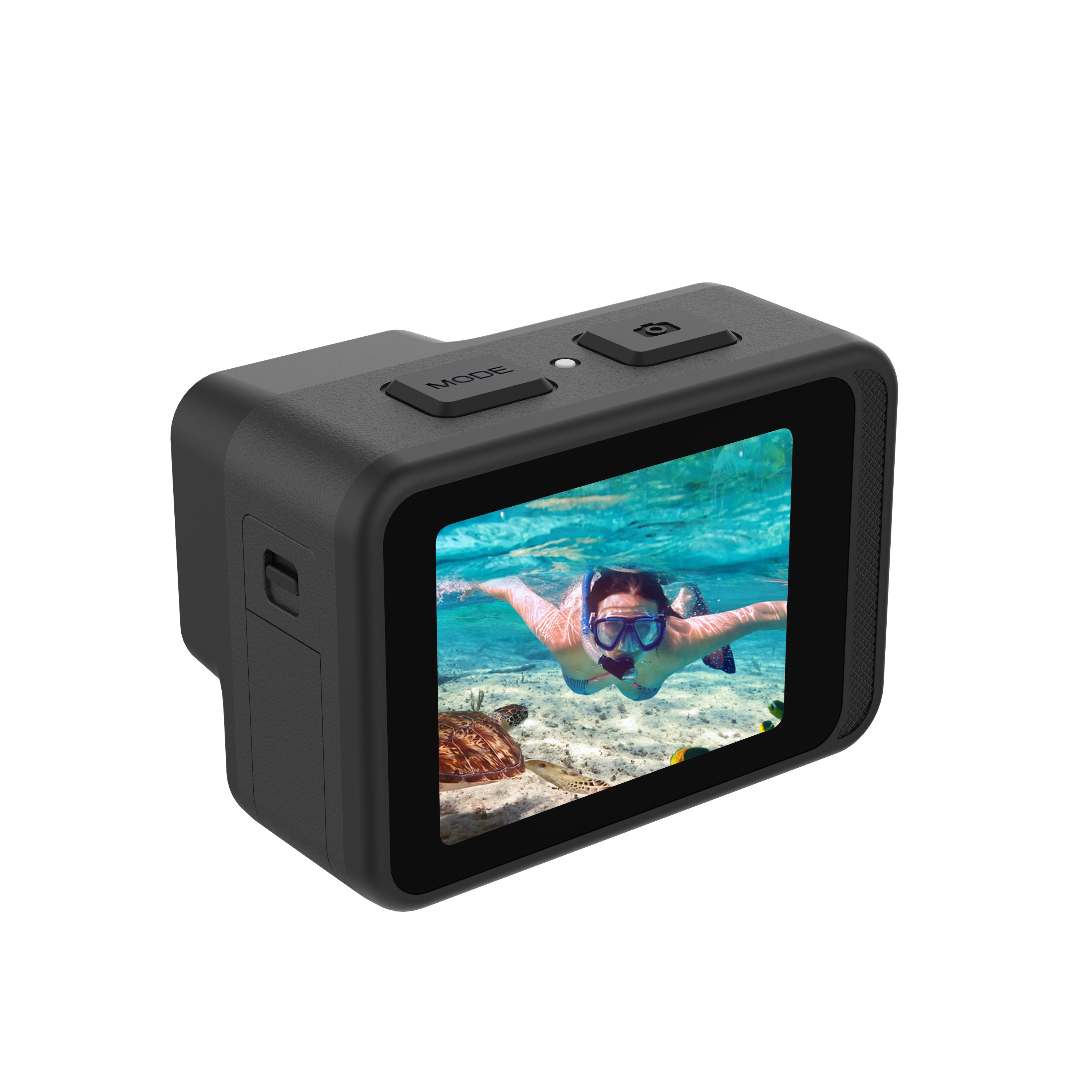 4K Dual Screen Action Camera B10 Body Waterproof 21M - Detail 6