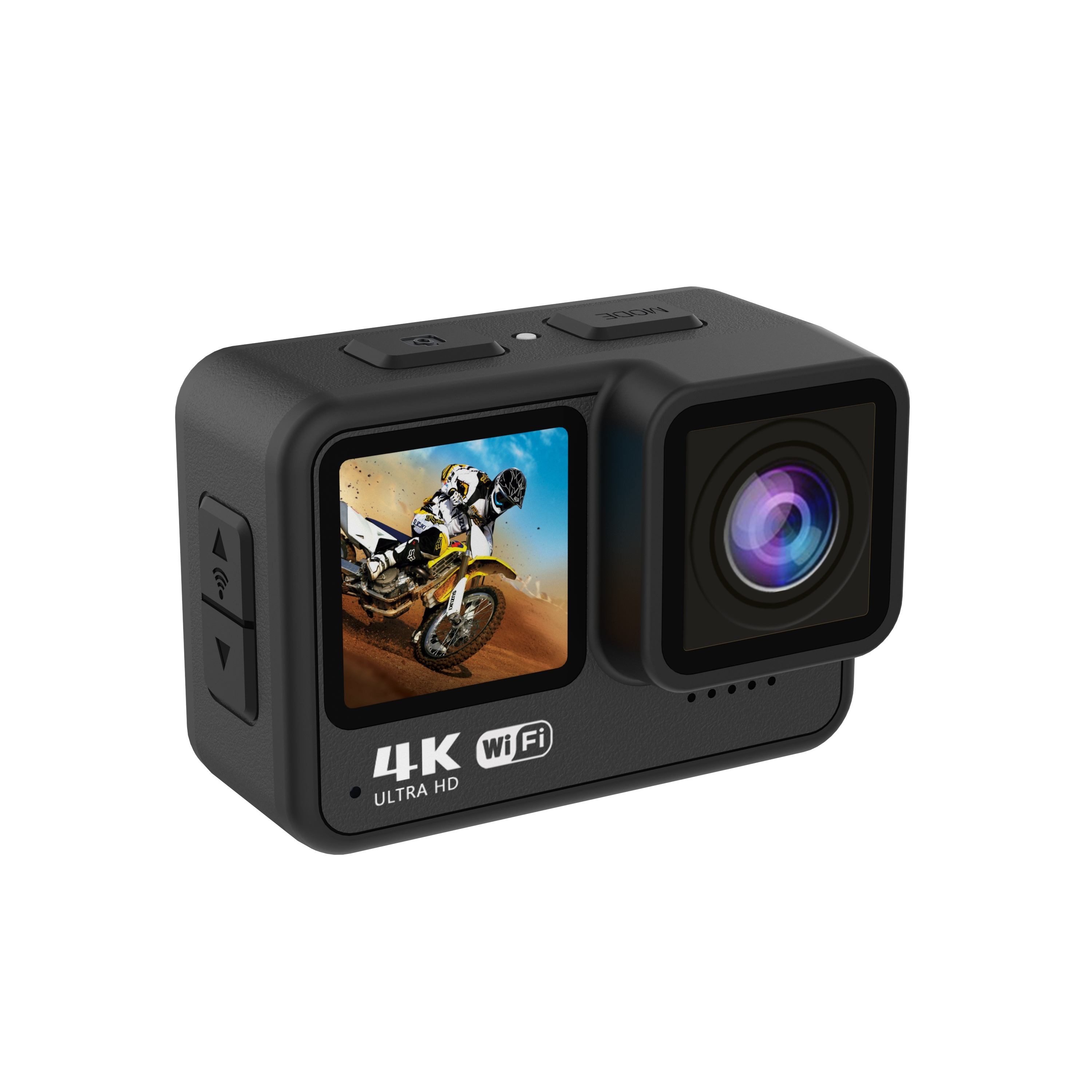 4K Dual Screen Action Camera B10 Body Waterproof 21M - Detail 8