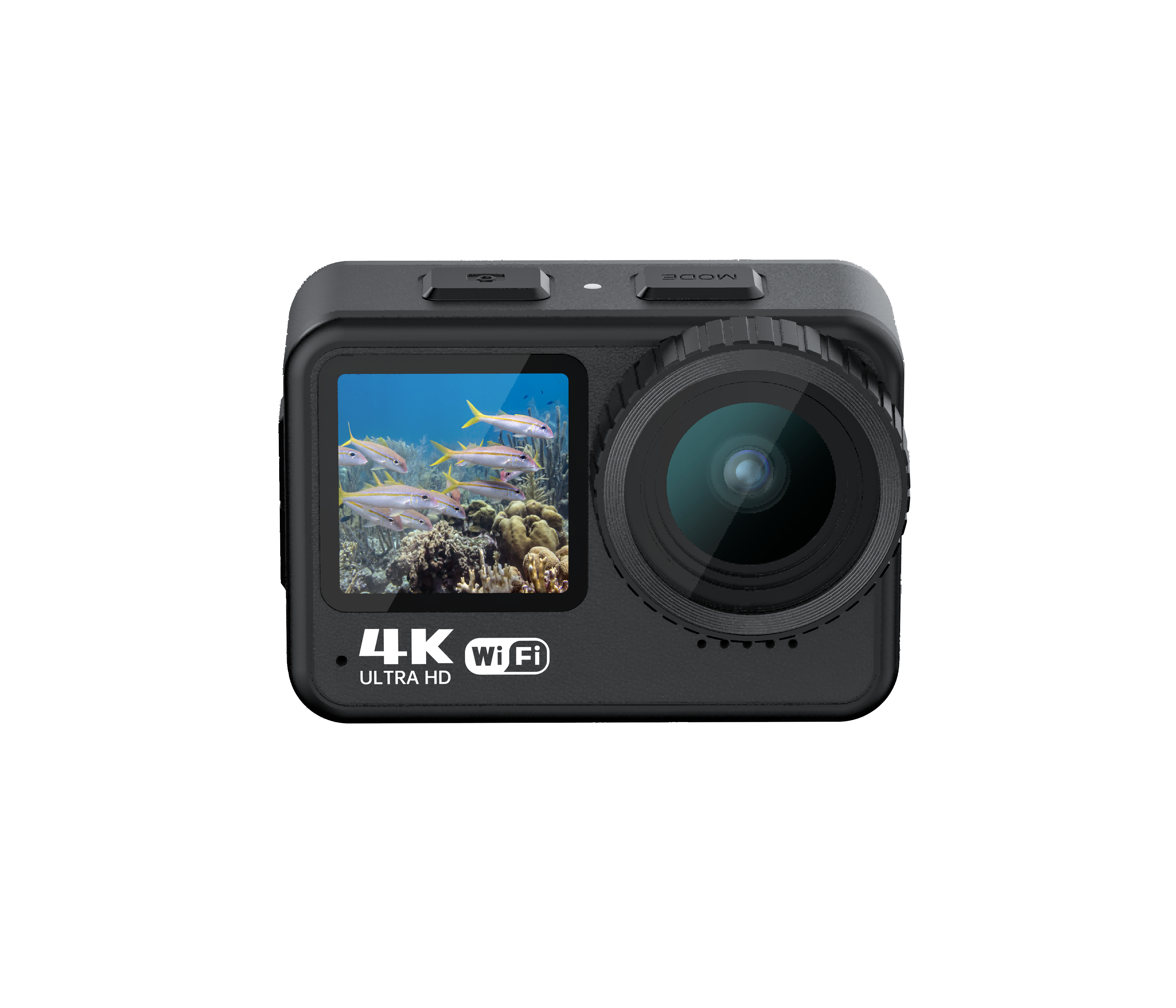 4K Dual Screen Action Camera B11 Body Waterproof 21M - Detail 5