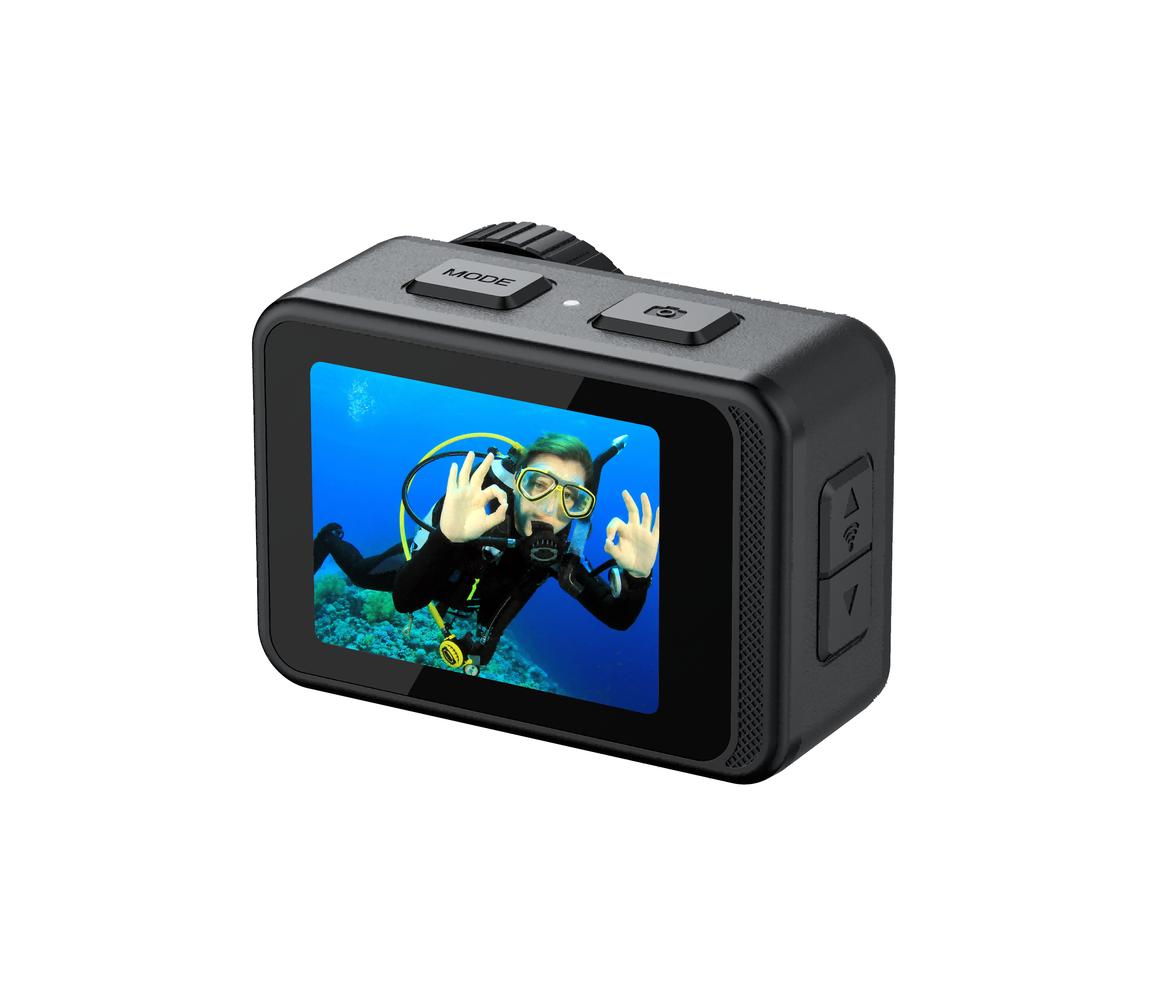 4K Dual Screen Action Camera B11 Body Waterproof 21M - Detail 7