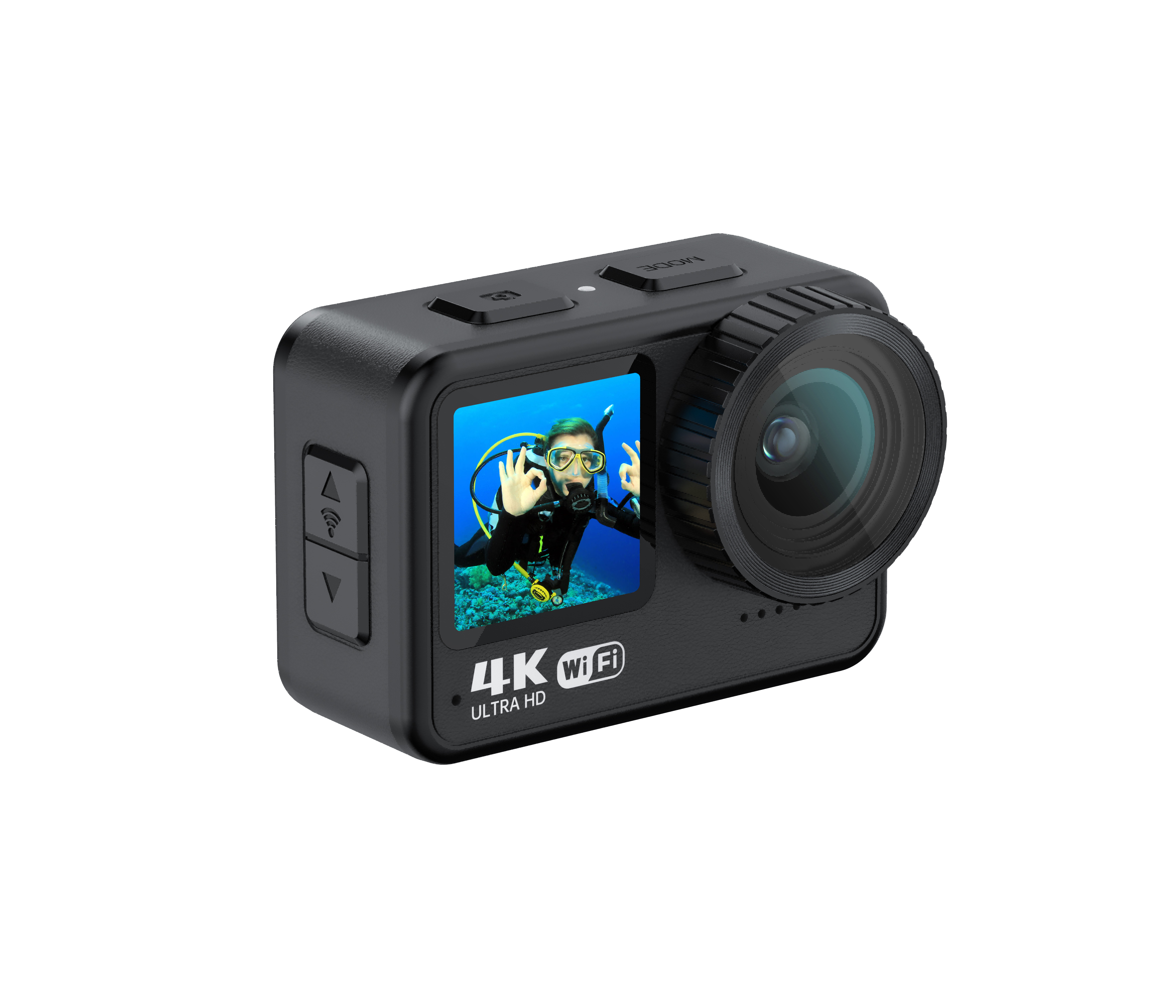4K Dual Screen Action Camera B11 Body Waterproof 21M - Detail 8
