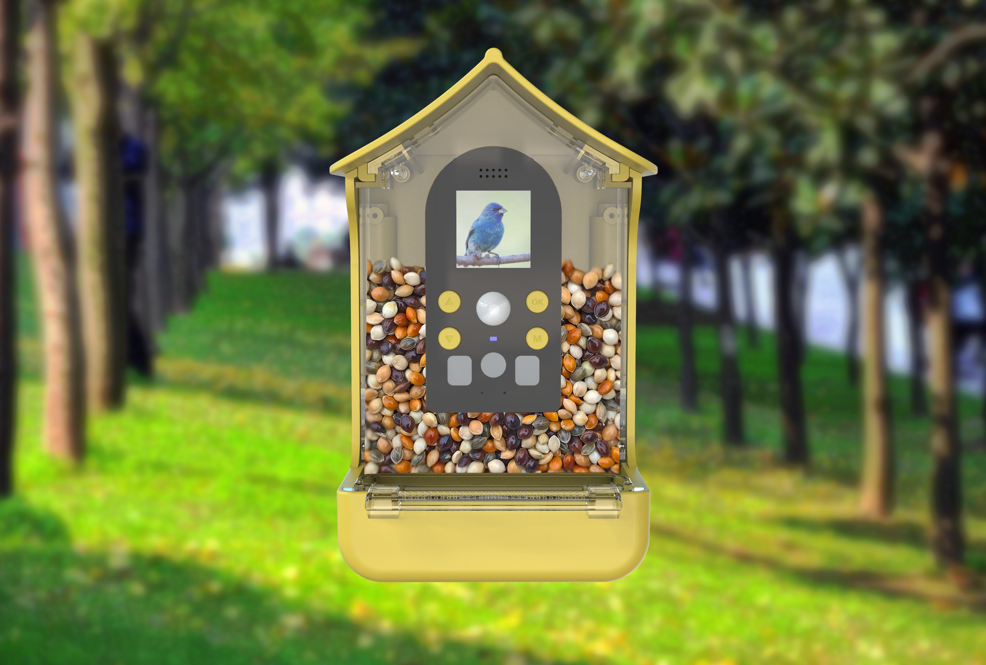 Smart Bird Feeder Camera BC01 with 1080P Video - Detail 3