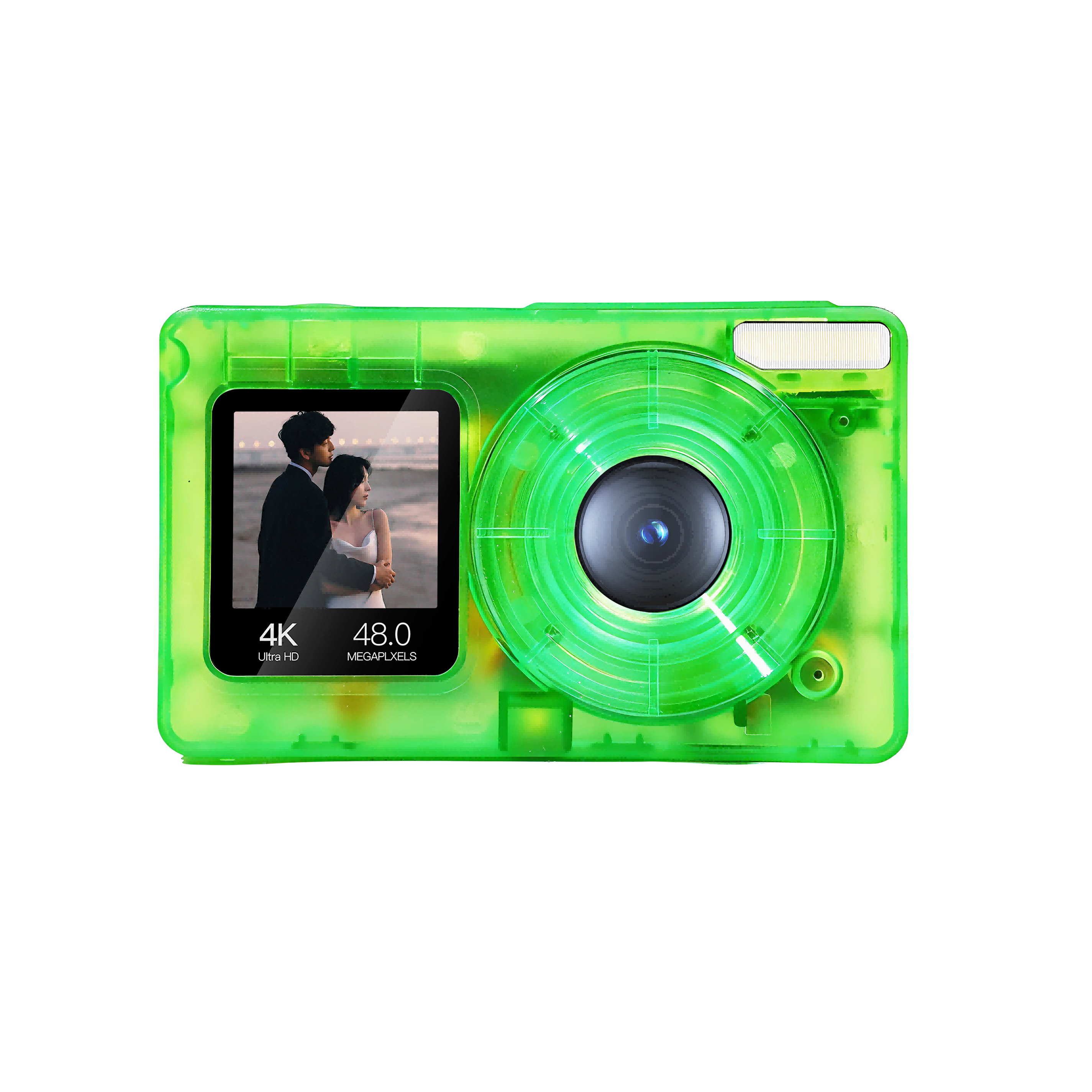 4K Dual Screen Digital Camera DC06T with Autofocus & LED Flash - Detail 4