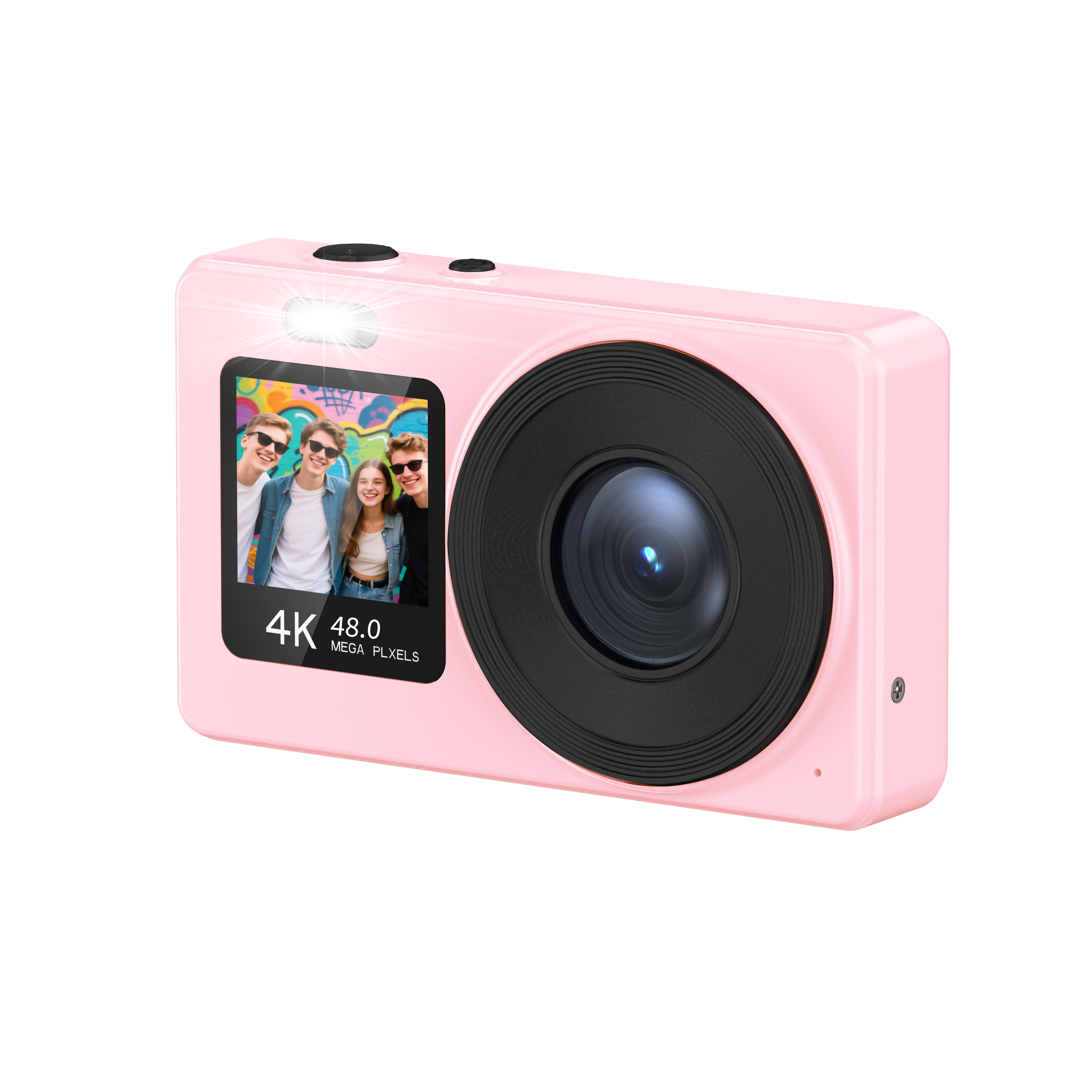 Dual Screen Kids Digital Camera DC08S 1080P with Autofocus & 18X Zoom - Detail 1