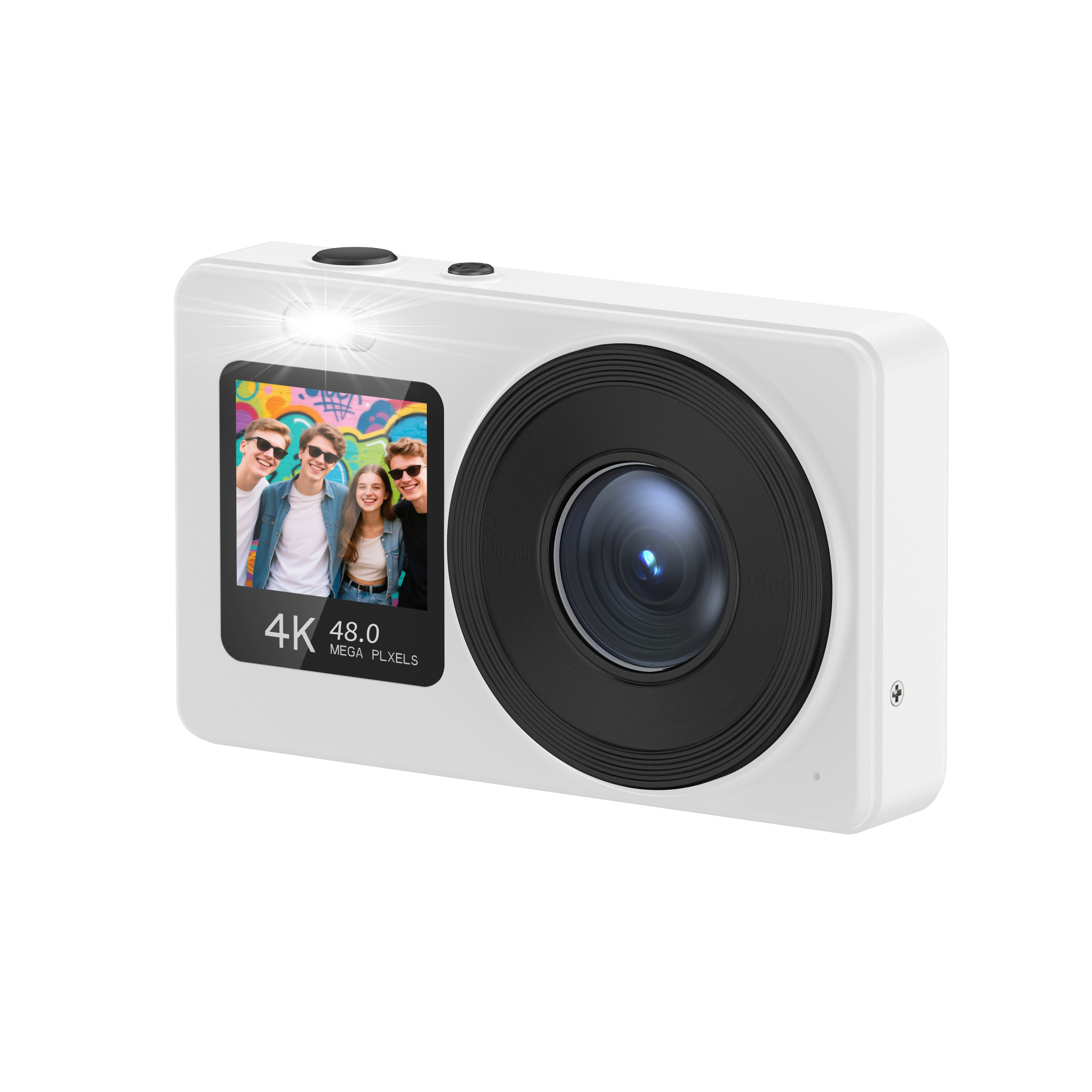 Dual Screen Kids Digital Camera DC08S 1080P with Autofocus & 18X Zoom - Detail 3