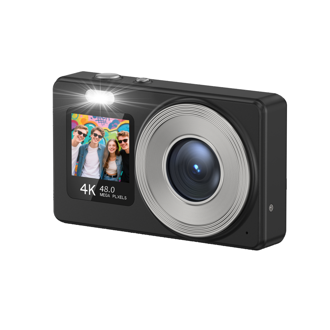 Dual Screen Kids Digital Camera DC08S 1080P with Autofocus & 18X Zoom - Detail 4